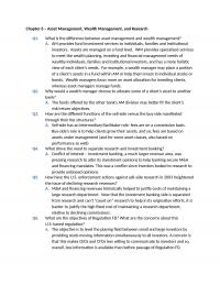 978-0128047231 Chapter Chapter 6 Asset Management Wealth Management and Research