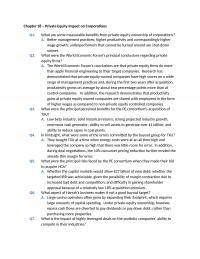 978-0128047231 Chapter Chapter 18 Private Equity Impact on Corporations