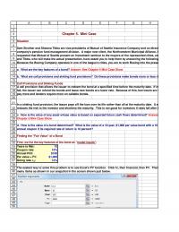 978-1305637108 Chapter 5 Mini Case Model Part 1