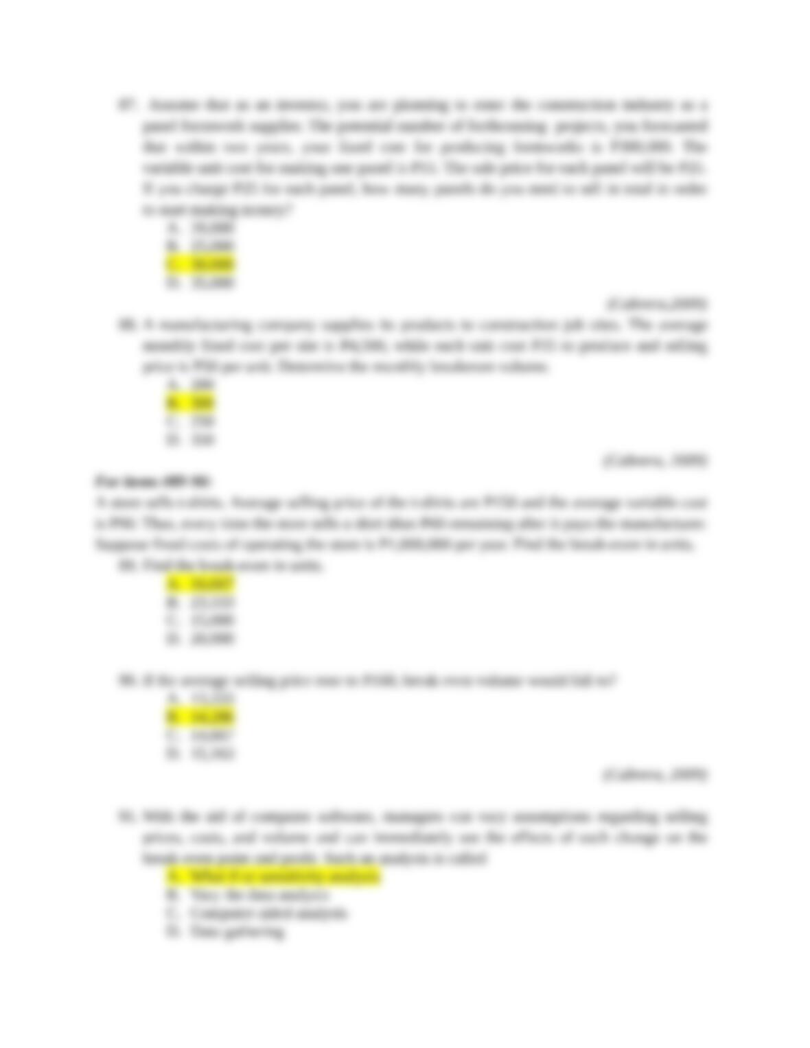 Companies that use cvp analysis image