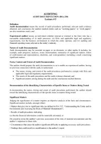 AUDITINGAUDIT