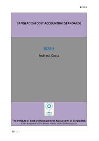 BCAS4BANGLADESH COST