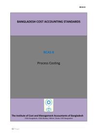 BCAS8BANGLADESH COST