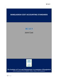 BCAS9BANGLADESH COST