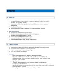 Diabetes DIABETES DIABETES A group