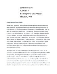 Integrative Case Analysis