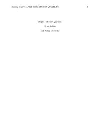 Chapter 16 Reflection