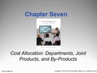 Economy Chapter SevenCost