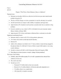 Counseling Substance Abusers Notes