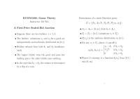 game theory 3