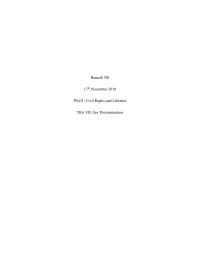 Supreme Court Opinion: Bostock v. Clayton County