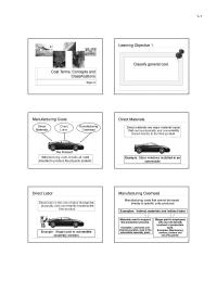 Management Accounting Topic 2