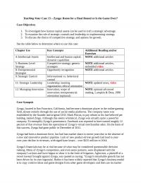 978-1259278211 Case 15 Solution Manual Part 1