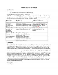 978-1259278211 Case 29 Solution Manual