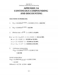 978-1337090582 Appendix Appendix 5A