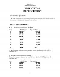 978-1337090582 Appendix Appendix 9A