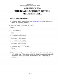 978-1337090582 Appendix Appendix 20A