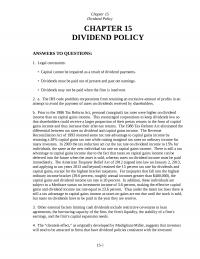 978-1337090582 Chapter 15 Solution Manual