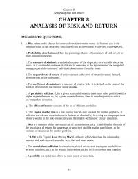 978-1337090582 Chapter 8 Solution Manual