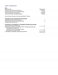 978-1259578540 Excel Chapter_4_Applying_Excel Part 1