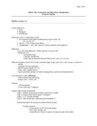 Mgsc 346 Notes