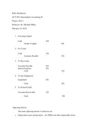 Advanced Financial Accounting