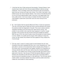 Module 12 – Discussion I: Computer Generated Images