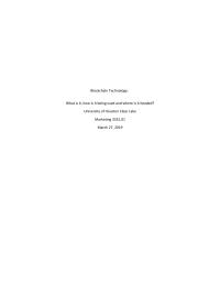 Blockchain Research
