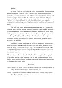 Benefits Of Tableau