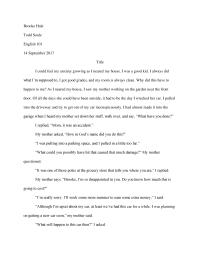 Short Analytic Paper