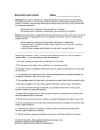 Communications Writing Handout Homework She Said Quoti Had Two Candidates With