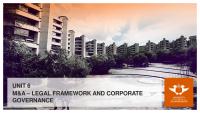 LEGAL FRAMEWORK AND CORPORATE