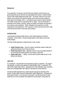 Apprenticeship report