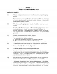 978-1259687969 Chapter 12 Solution Manual Part 1