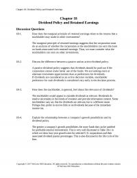 978-1259687969 Chapter 18 Solution Manual Part 1