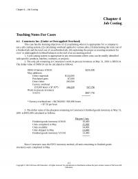 978-0077733773 Chapter 4 Cases Part 1