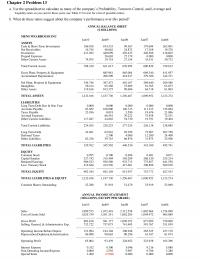 978-0077861780 Chapter 2 Excel Problem