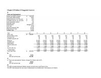 978-0077861780 Chapter 8 Excel Problem