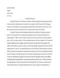 George Foreman