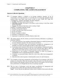 978-0077732509 Chapter 17 Solution Manual