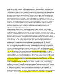 Individual Leadership Paper