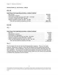 978-0078025556 Chapter 12 Exercise Solution