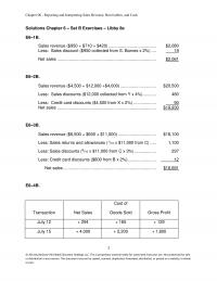 978-0078025556 Chapter 6 Exercise Solution