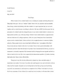 Final Paper Romero 1Josiah