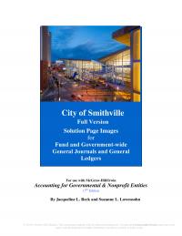 978-0078025822 Smithville Full General Journals and Ledgers Package Part 1