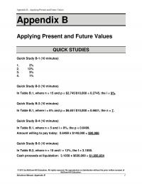 978-0078025891 Appendix B Solution Manual