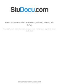 financial market