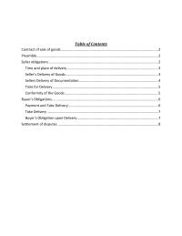 sales of good contract example