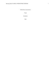 global interconnection