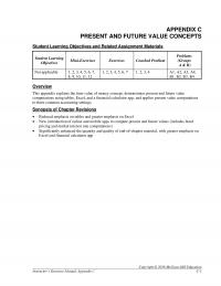 978-0078025914 Appendix C Lecture Note
